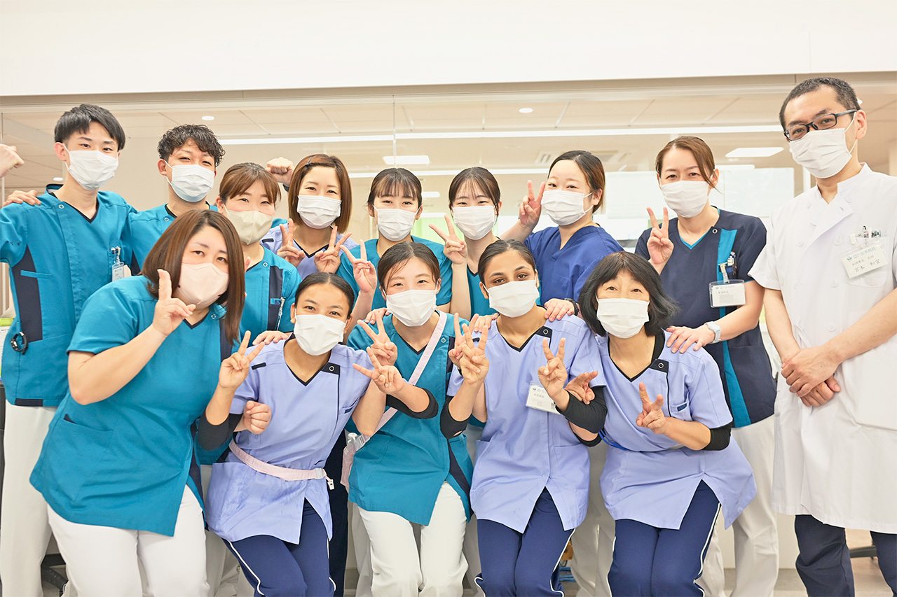 病棟集合写真（本館）
